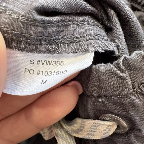 Vuori Womens Charcoal Gray Elastic Waist Drawstring Shorts Size M - Picture 5 of 5